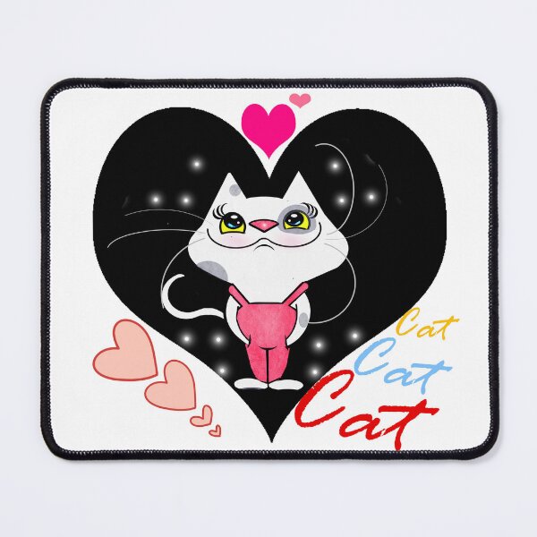 Item preview, Thinking of good friends - A homesick kitten (cat)  designed and sold by Shirley cute art .