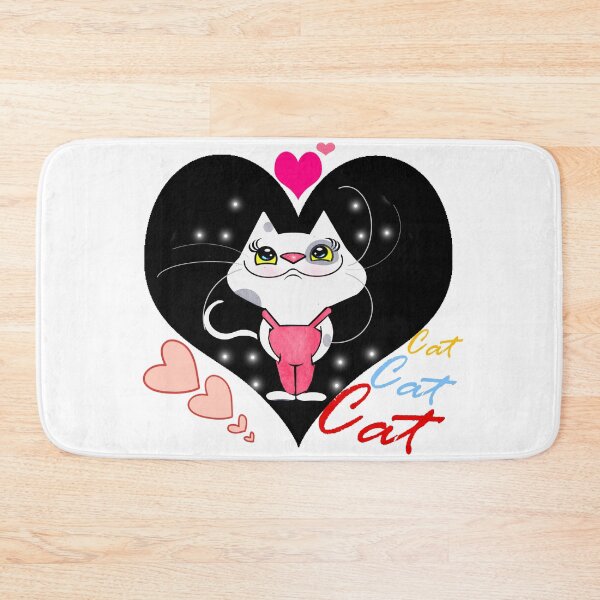 Item preview, Thinking of good friends - A homesick kitten (cat)  designed and sold by Shirley cute art .