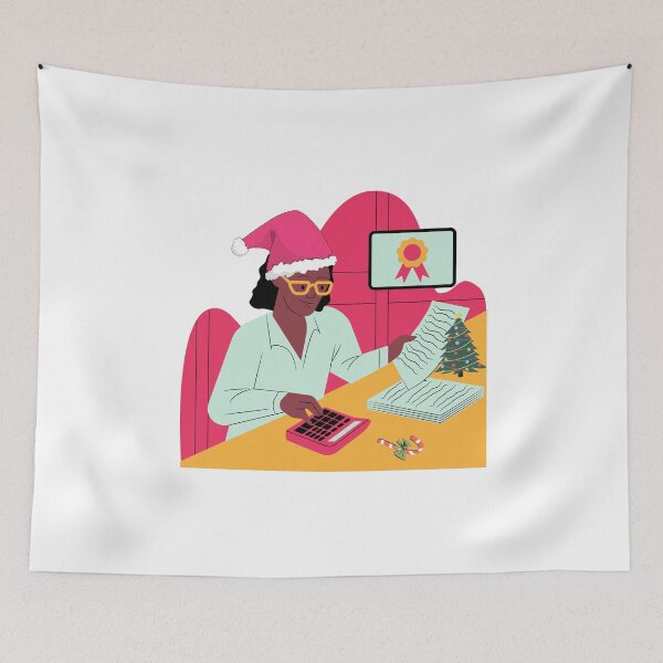 Item preview, Christmas Accountant  designed and sold by silviaol.