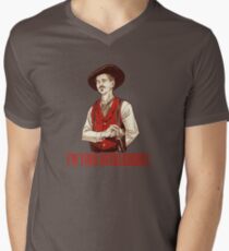 Doc Holliday - I'm your Huckleberry Men's V-Neck T-Shirt