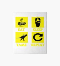 Ark Survival Evolved - EAT SLEEP TAME REPEAT Art Board