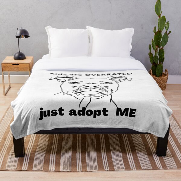 Item preview, Kids Are Overrated Adopt A Dog: Pitbull: Just adopt me designed and sold by CuteMaster.