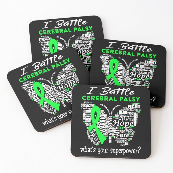 Item preview, Cerebral Palsy Warrior - I Battle Cerebral Palsy What is your Superpower? designed and sold by KirstybShop.