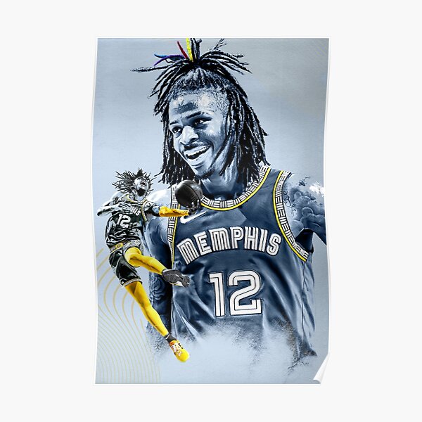 Ja Morant Canvas Painting - Memphis Grizzlies Basketball Canvas Prints -  Ducicanvas