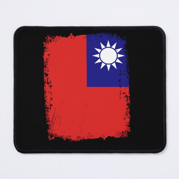 Item preview, Taiwan Flag Distressed designed and sold by rafaeltto.