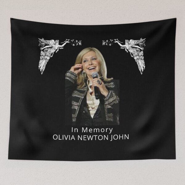 Item preview, Olivia Newton John in loving memory Rest In Peace | Olivia Newton John Death | Olivia Newton John Australian | Olivia Newton John & Chloe designed and sold by Henk GoGo T-Shirts ⭐️⭐️⭐️⭐️⭐️.