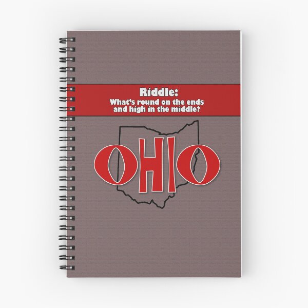 Item preview, Ohio Riddle: Round on the Ends & High in the Middle designed and sold by LittleKumquats.