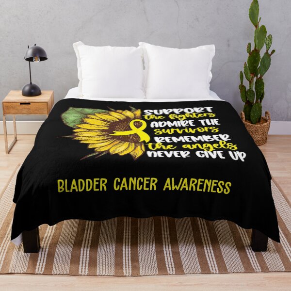 Item preview, Bladder Cancer Awareness - Support the Fighters Admire the Survivors Remember the Angels Never Give Up designed and sold by whlrcheryl.