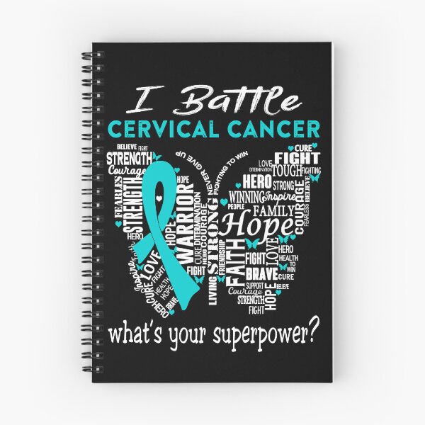 Item preview, Cervical Cancer Warrior - I Battle Cervical Cancer What is your Superpower? designed and sold by KirstybShop.