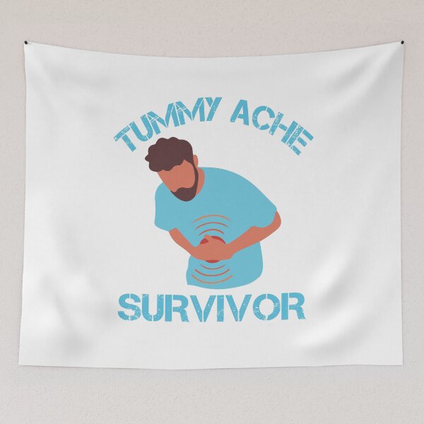 Item preview, Tummy Ache Survivor Stomachache IBS designed and sold by Tatus Brinal.
