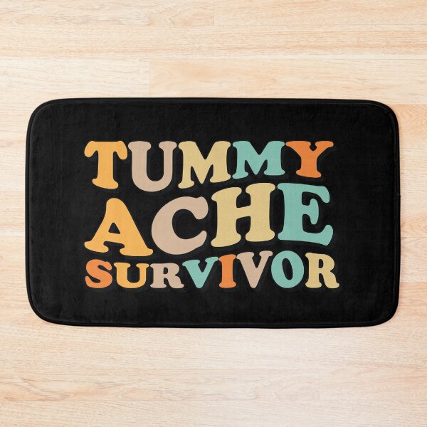 Item preview, Groovy Vintage Tummy Ache Survivor Stomachache IBS designed and sold by Tatus Brinal.
