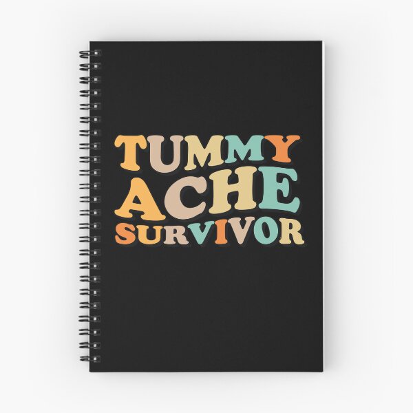 Item preview, Groovy Vintage Tummy Ache Survivor Stomachache IBS designed and sold by Tatus Brinal.