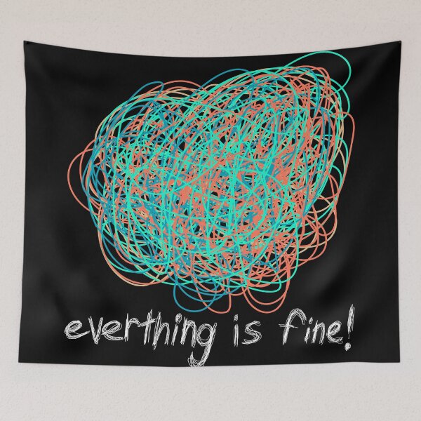 Item preview, Everything Is Fine designed and sold by Texterns.