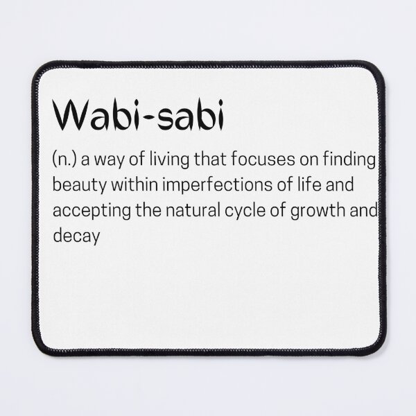 Item preview, Wabi-sabi Japanese word designed and sold by MiniKila.
