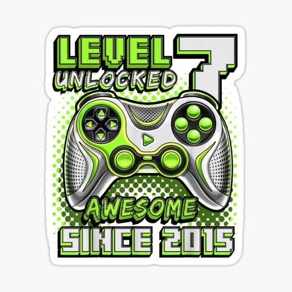 LEVEL 7 UNLOCKED Sticker by SAI335