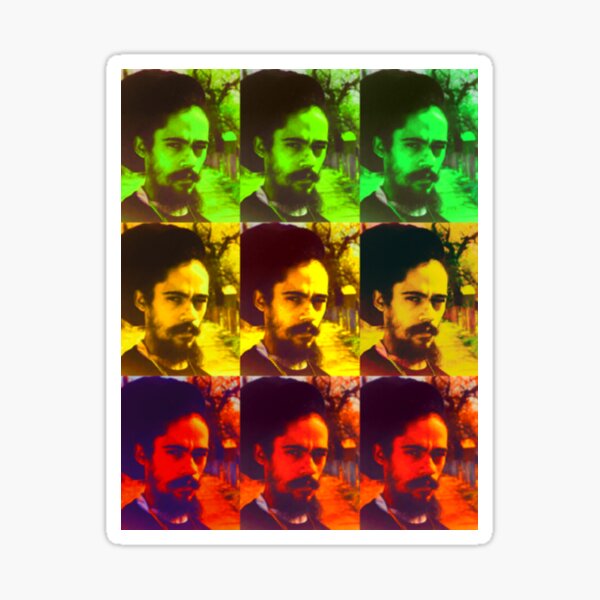 “DAMIAN MARLEY” Sticker for Sale by HillTopView | Redbubble
