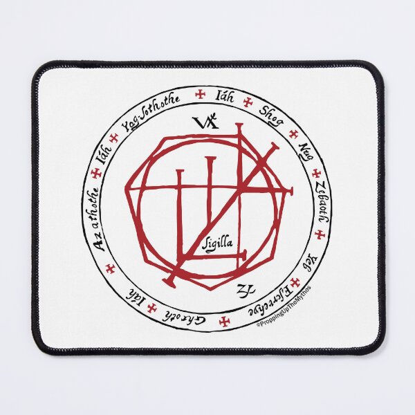 Item preview, Necronomicon Elder Sign (for light backgrounds) designed and sold by PropUpTheMythos.