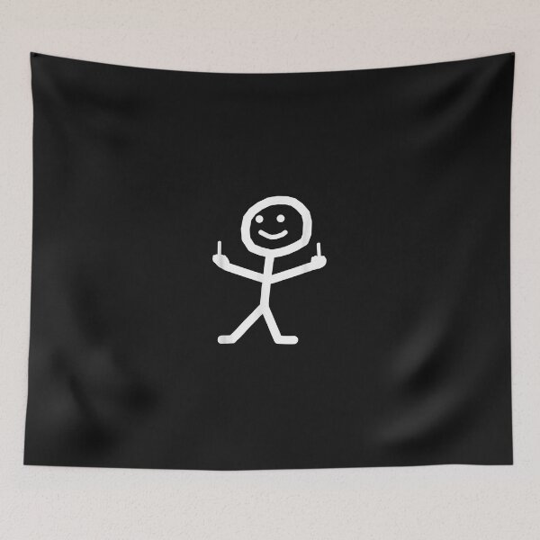 Item preview, Funny stick with middle finger above gift designed and sold by Velmagzr.