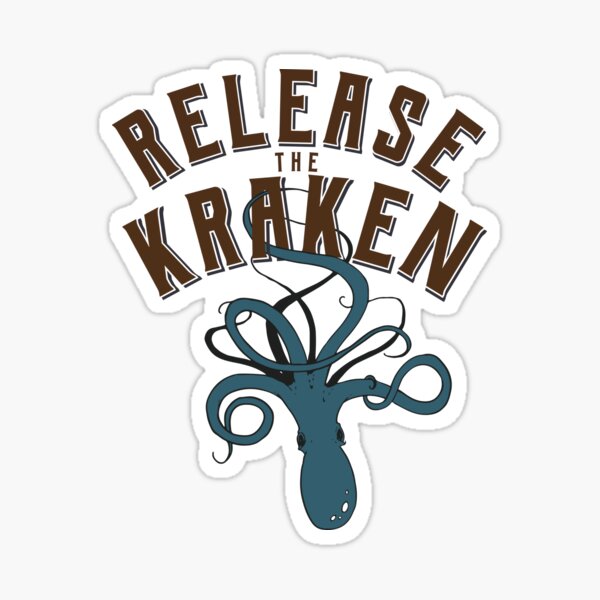 Item preview, Release the Kraken! designed and sold by Ninja Design Inc.