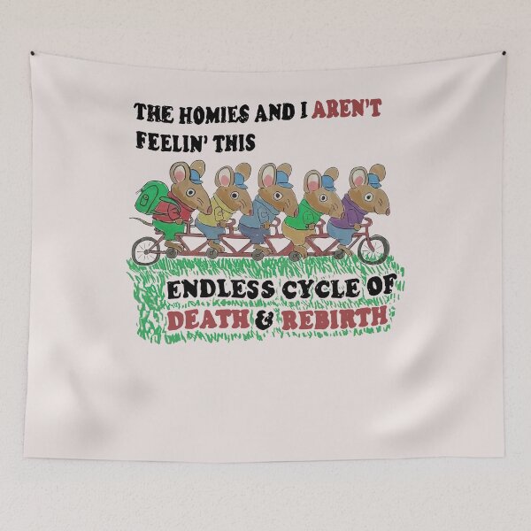 Item preview, I Arent Feelin This Endless Cycle Of Death And Rebirth designed and sold by KuylerKnight.