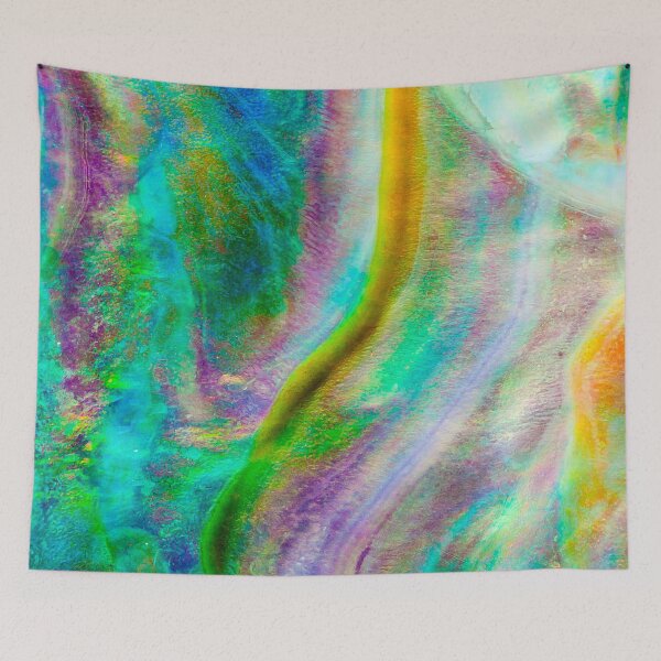 Item preview, Abstract Paua Abalone Shell Texture Pattern, Polished Paua Abalone Shell, Multicolor Paua Abalone Shell Haliotis Background, Shiny Mother Of Pearl Paua Abalone Shell designed and sold by Trendymotion.
