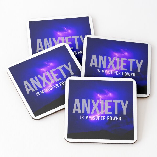 Item preview, Anxiety Is My Super Power. designed and sold by JoseyMiles.