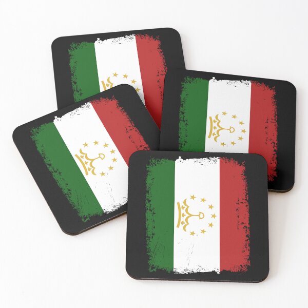 Item preview, Tajikistan Flag Distressed designed and sold by rafaeltto.