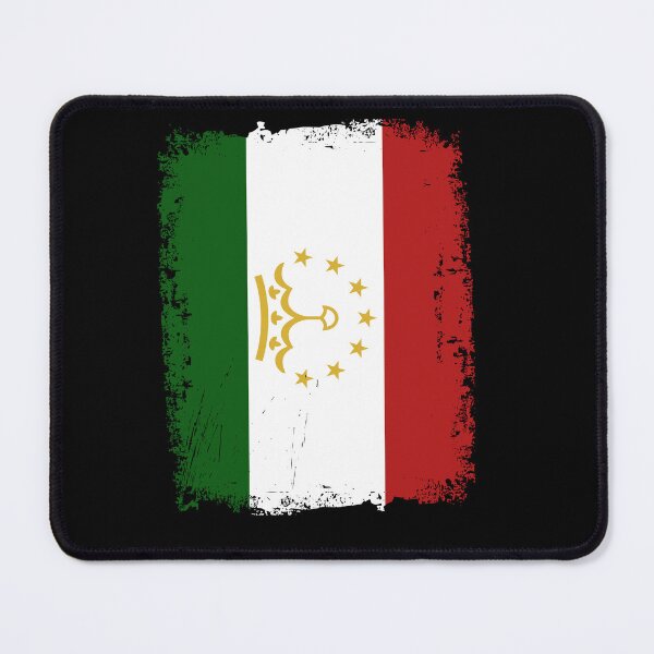 Item preview, Tajikistan Flag Distressed designed and sold by rafaeltto.