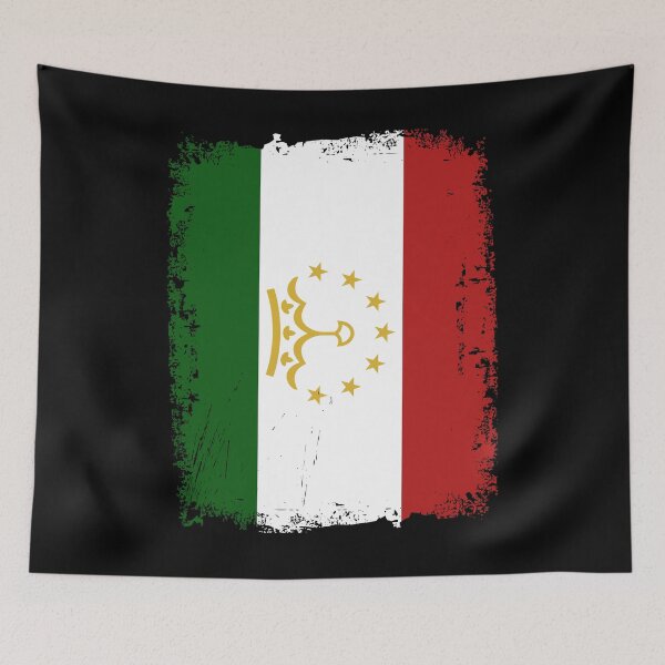 Item preview, Tajikistan Flag Distressed designed and sold by rafaeltto.