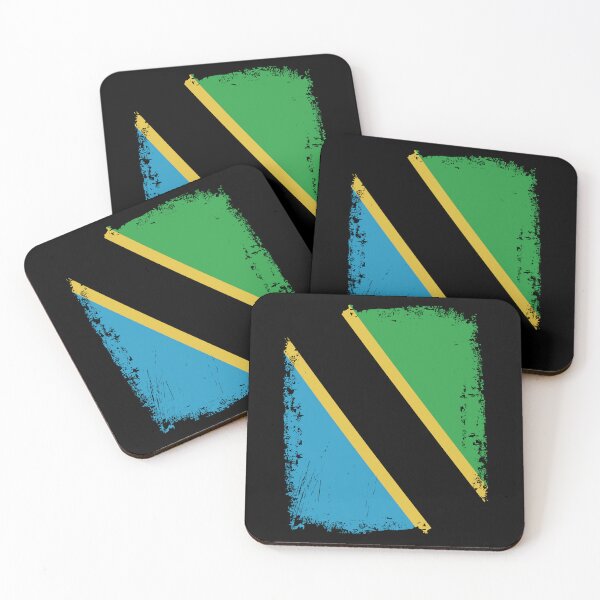 Item preview, Tanzania Flag Distressed designed and sold by rafaeltto.