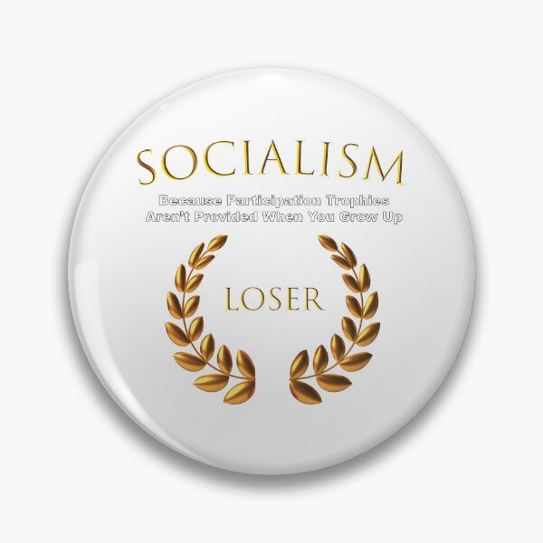 Item preview, Socialism: Participation Trophy designed and sold by The Levee Designs.