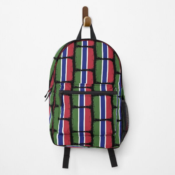Item preview, The Gambia Flag Distressed designed and sold by rafaeltto.
