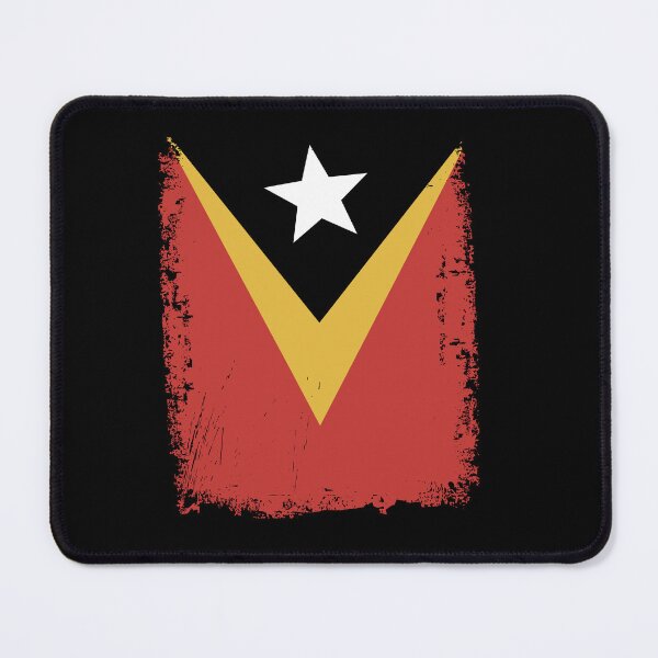Item preview, Timor-Leste Flag Distressed designed and sold by rafaeltto.
