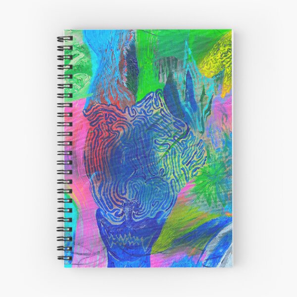 Item preview, Psychedelic Brain Abstract Painting designed and sold by JohnDanielLuke.
