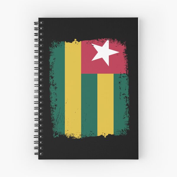 Item preview, Togo Flag Distressed designed and sold by rafaeltto.