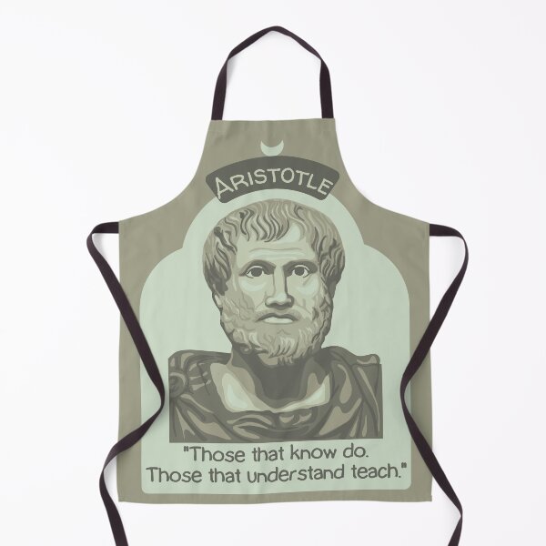 Item preview, Aristotle Portrait and Quote designed and sold by Unhinged Heather.