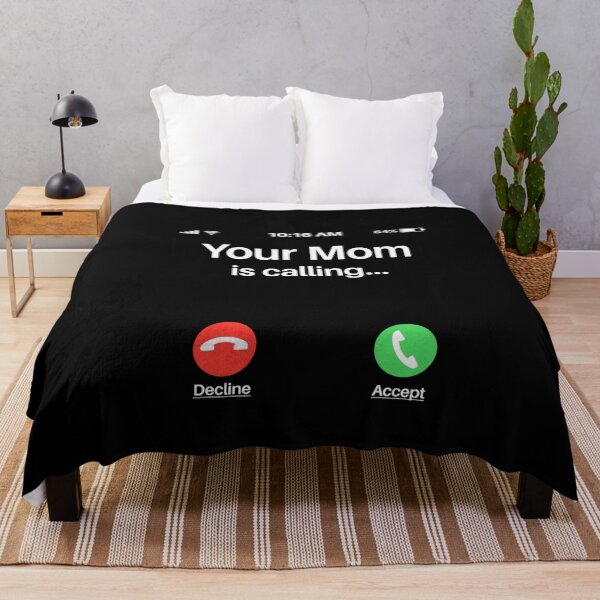 Item preview, Your Mom Is Calling funny sarcasm sarcastic designed and sold by Season43.