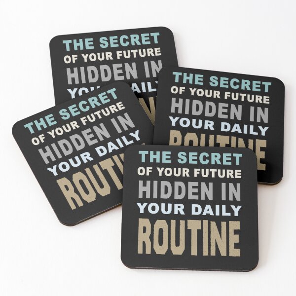Item preview,  The Secret Of Your Future Hidden In Your Daily Routine designed and sold by SamirElh77.