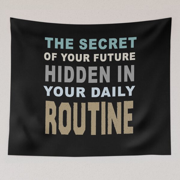 Item preview,  The Secret Of Your Future Hidden In Your Daily Routine designed and sold by SamirElh77.