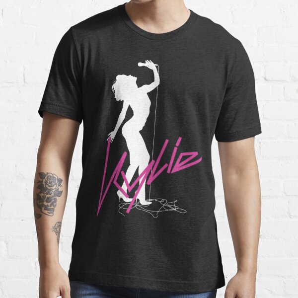 Kylie Minogue Fever 20th Anniversary White Silhouette With Logo Active T Shirt T Shirt For 2310