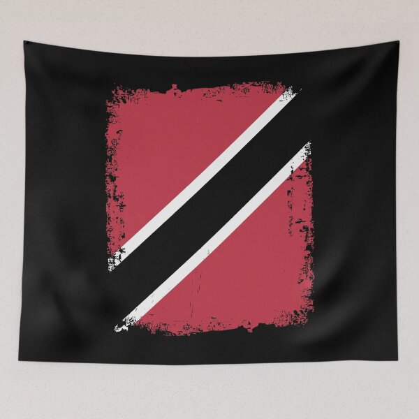 Item preview, Trinidad _ Tobago Flag Distressed designed and sold by rafaeltto.