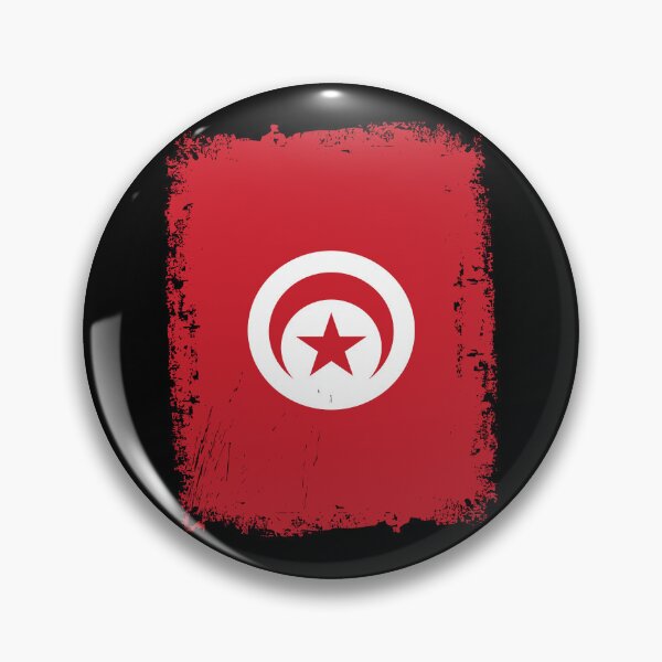 Item preview, Tunisia Flag Distressed designed and sold by rafaeltto.