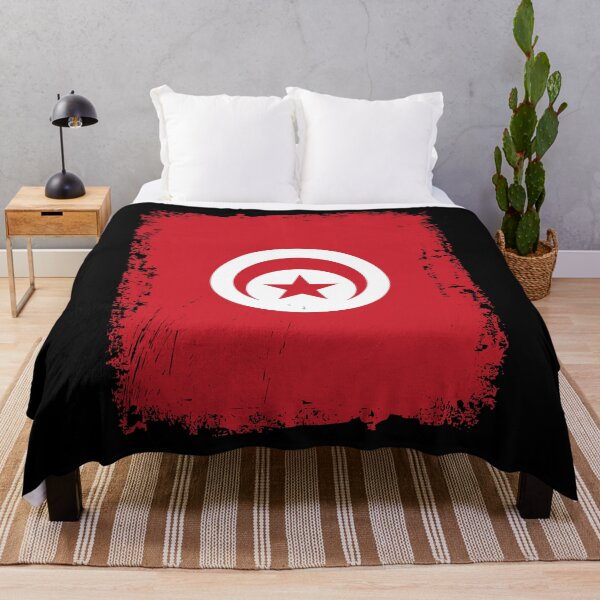 Item preview, Tunisia Flag Distressed designed and sold by rafaeltto.