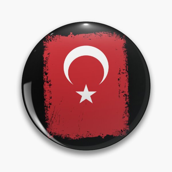 Artikelvorschau, Turkey Flag Distressed entworfen und verkauft von rafaeltto.