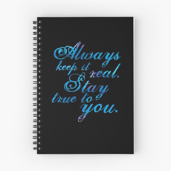 Item preview, Keep It Real - Blue designed and sold by FalconArt.