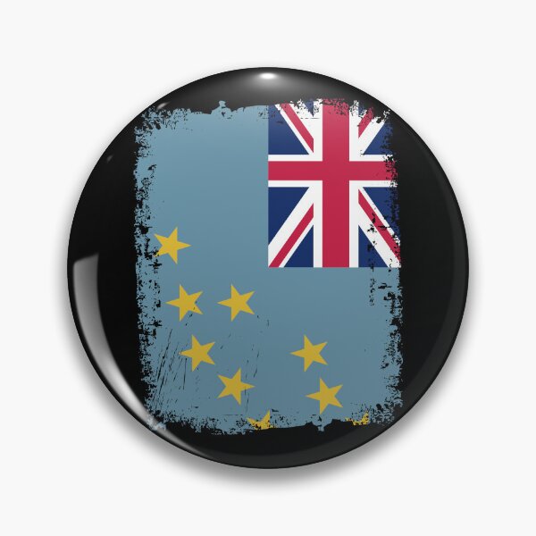 Item preview, Tuvalu Flag Distressed designed and sold by rafaeltto.