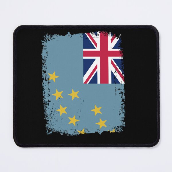 Item preview, Tuvalu Flag Distressed designed and sold by rafaeltto.