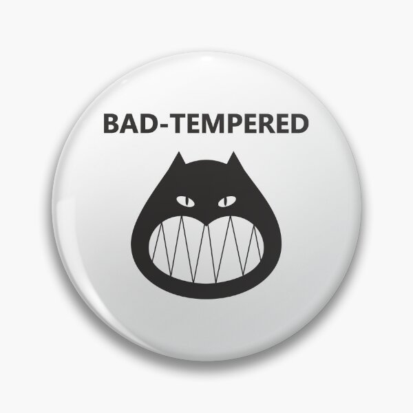 Item preview, Bad-tempered cat designed and sold by Aceofspace3000.