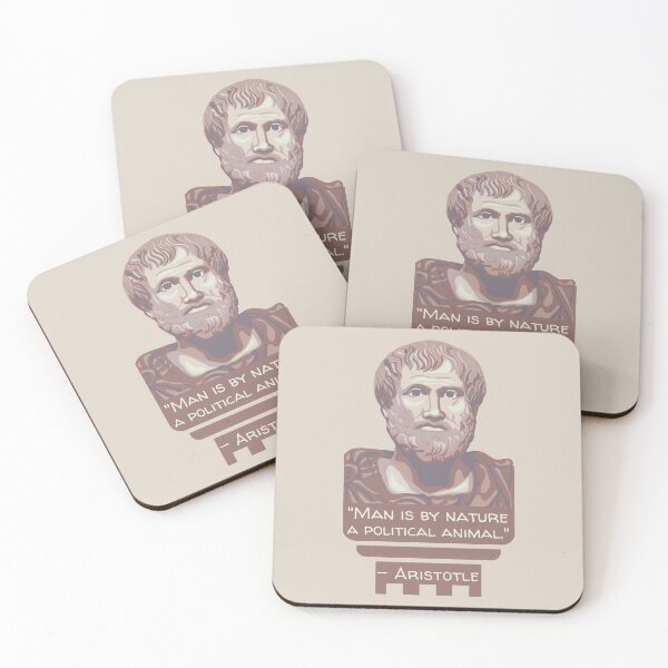 Item preview, Aristotle Portrait and Quote designed and sold by Unhinged Heather.