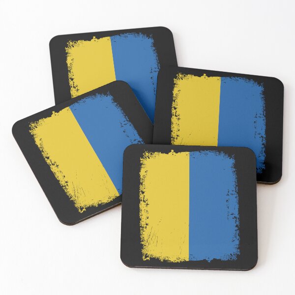 Item preview, Ukraine Flag Distressed designed and sold by rafaeltto.
